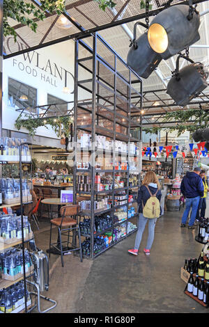 Bowland Food Hall, Holmes Mill, Clitheroe Stock Photo