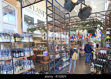 Bowland Food Hall, Holmes Mill, Clitheroe Stock Photo