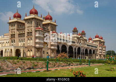 Mysore Palace, Mysore, Karnataka, India Stock Photo