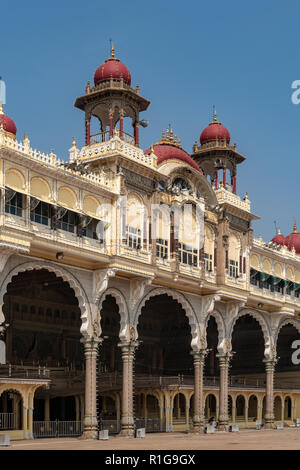 Mysore Palace, Mysore, Karnataka, India Stock Photo