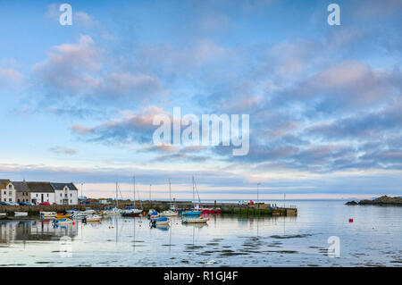 Isle of Whithorn in The Machars region of Wigtownshire, Dumfries and Galloway, Scotland Stock Photo