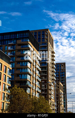 New Berkeley Homes apartment development in Royal Arsenal, Woolwich, London, England, UK Stock Photo