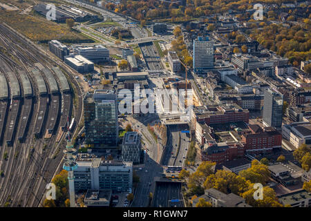 Aerial View, Mercator One pit, Duisburg, Duisburg, Ruhr, Nordrhein-Westfalen, Germany, DEU, Europe, aerial view, birds-eyes view, aerial photography,  Stock Photo