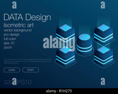 Dashboard infographic template with modern design Stock Vector