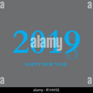 vector illustration of new year holiday background. Stock Vector