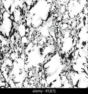 Realistic seamless vector pattern of marble texture Stock Vector