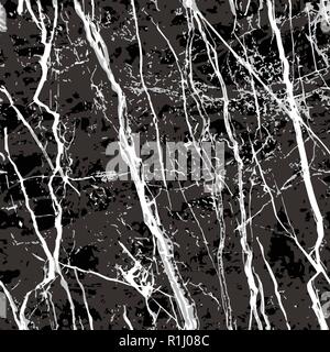 Realistic seamless vector pattern of marble texture Stock Vector