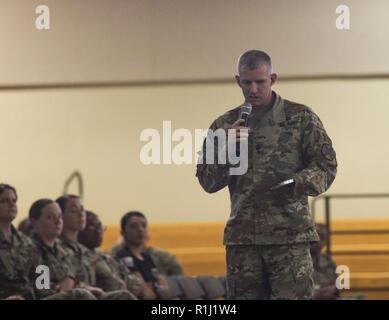 Hunter Army Airfield Garrison commander, Lt. Col. Kenneth Dwyer, shares ...