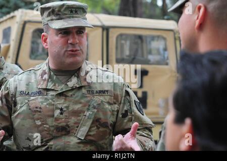 Commanding general of the 1st Armored Division and commander of the ...