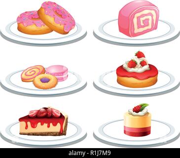 Cheesecake icon cartoon vector. Dish menu. Restaurant dinner Stock ...