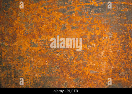 Rusty textured metal background Stock Photo