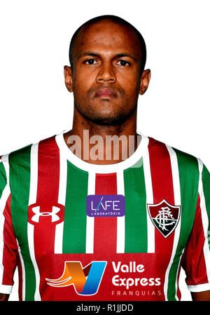 Brazilian Football League Serie A 2018 /  ( Fluminense Football Club ) -  Airton Ribeiro Santos Stock Photo