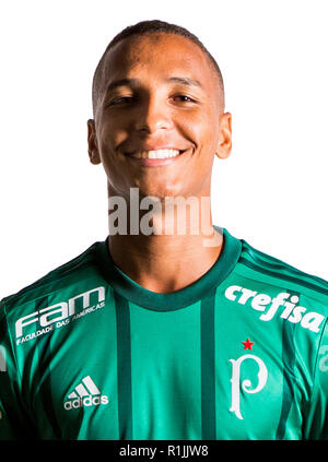 Brazilian Football League Serie A 2018 /  ( Sociedade Esportiva Palmeiras ) -  Deyverson Brum Silva Stock Photo