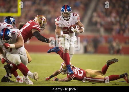 Santa Clara, CA, USA. 12th Nov, 2018. during a game at Levi's Stadium on Monday, November 12, 2018 in Santa Clara. Credit: Paul Kitagaki Jr./ZUMA Wire/Alamy Live News Stock Photo