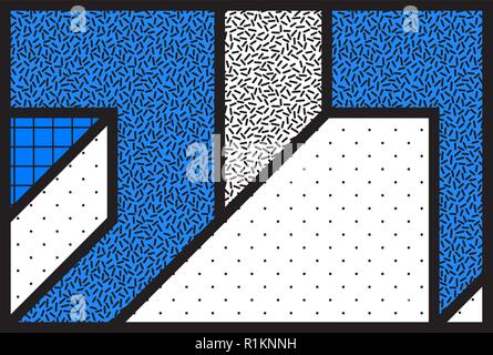 Abstract universal geometric vector background with minimal Stock Vector