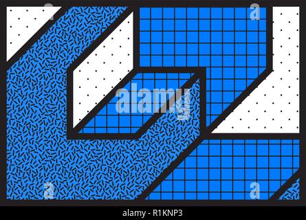 Abstract universal geometric vector background with minimal Stock Vector