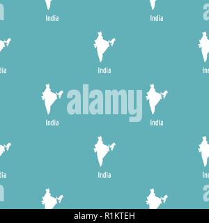 India map in black. Simple illustration of India map vector isolated on white background Stock Vector