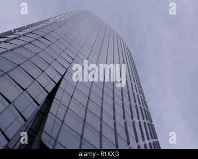 Skyscraper, 1021 West Hastings Street, Vancouver, British Columbia, Canada, Brian Martin, RMSF, large file size Stock Photo