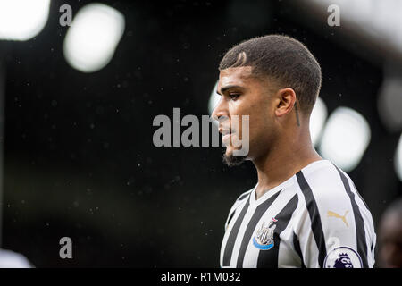 LONDON, ENGLAND - SEPTEMBER 22:   DeAndre Yedlin of Newcastle United during the Premier League match between Crystal Palace and Newcastle United at Selhurst Park on September 22, 2018 in London, United Kingdom. (MB Media) Stock Photo