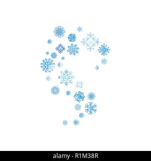 snowflakes icon. Vector color illustration Stock Vector