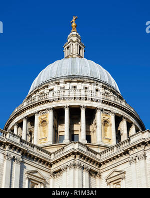 St Pauls Cathedral Dome, London, England, United Kingdom Stock Photo