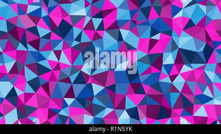 Abstract vector trendy colorfull triangular pattern. Modern polygonal background in FHD widescreen aspect ratio of 16:9 Stock Vector
