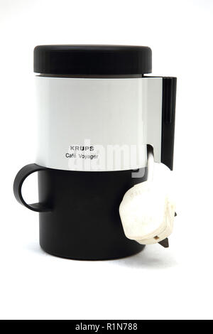 Krups Cafe Voyager Travel Size Coffee Maker Stock Photo
