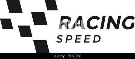 Racing graphic design template vector illustration Stock Vector