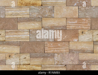 seamless texture of block laying wall Stock Photo