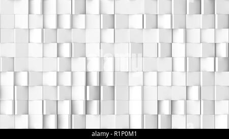 3d rendered texture of rotating tiles on a white background Stock Photo ...