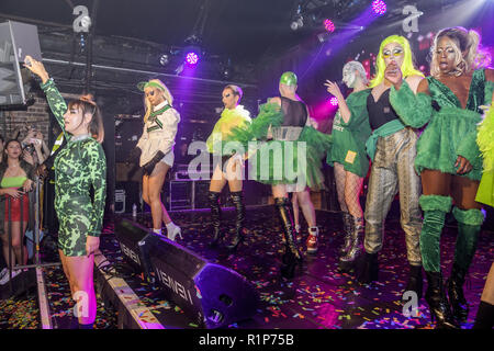Charli XCX at G-A-Y with RuPaul's Drag Race star Tatianna Featuring