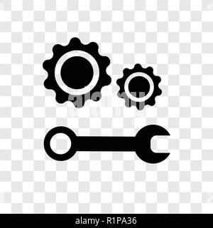 Technical Support vector icon isolated on transparent background, Technical Support transparency logo concept Stock Vector