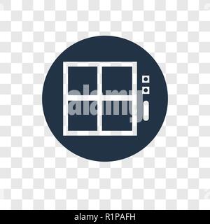 Elevator vector icon isolated on transparent background, Elevator transparency logo concept Stock Vector