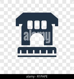 Archaeological vector icon isolated on transparent background, Archaeological transparency logo concept Stock Vector
