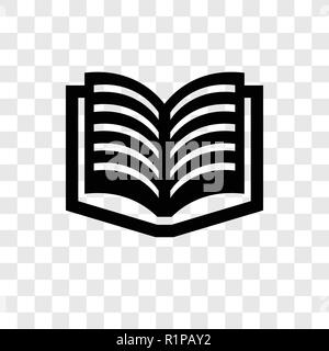 Literature vector icon isolated on transparent background, Literature transparency logo concept Stock Vector