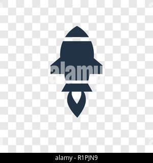 Startup vector icon isolated on transparent background, Startup transparency logo concept Stock Vector