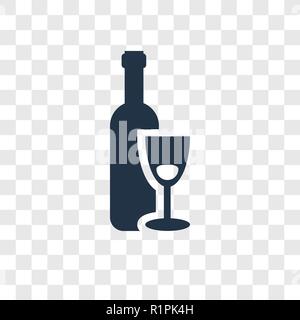 Hebrew Wine vector icon isolated on transparent background, Hebrew Wine transparency logo concept Stock Vector