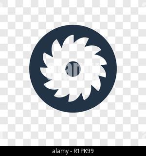Apple Cake vector icon isolated on transparent background, Apple Cake transparency logo concept Stock Vector