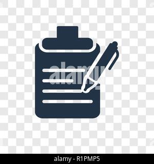 Consent vector icon isolated on transparent background, Consent transparency logo concept Stock Vector