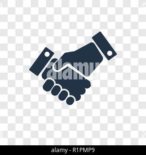 Cooperation vector icon isolated on transparent background, Cooperation transparency logo concept Stock Vector