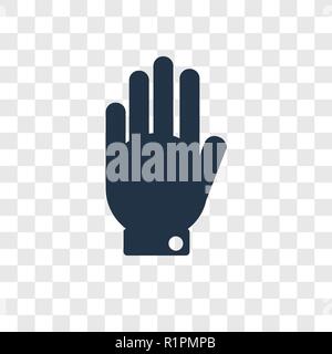 Right to objection vector icon isolated on transparent background, Right to objection transparency logo concept Stock Vector