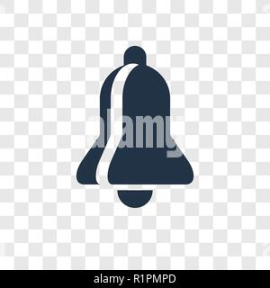 Notification vector icon isolated on transparent background, Notification transparency logo concept Stock Vector