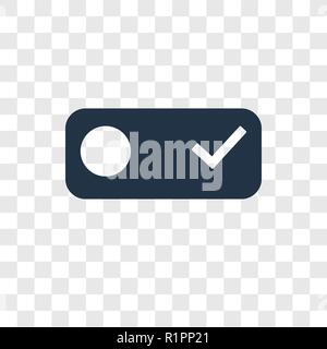 Switch vector icon isolated on transparent background, Switch transparency logo concept Stock Vector