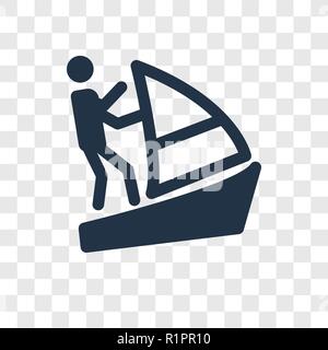 Surf vector icon isolated on transparent background, Surf transparency ...