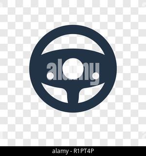 Chauffer vector icon isolated on transparent background, Chauffer transparency logo concept Stock Vector