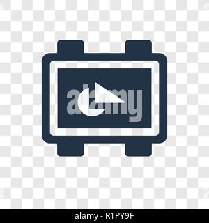 Geometry vector icon isolated on transparent background, Geometry transparency logo concept Stock Vector