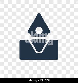 Submersible water pump icon. Black background with white. Vector ...