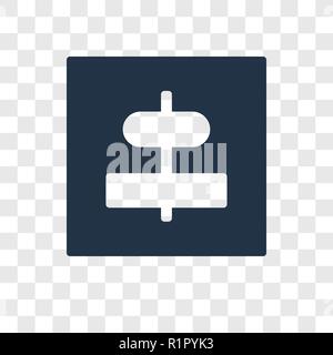 Center alignment vector icon isolated on transparent background, Center alignment transparency logo concept Stock Vector