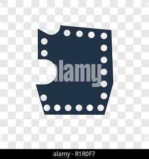 Material vector icon isolated on transparent background, Material transparency logo concept Stock Vector