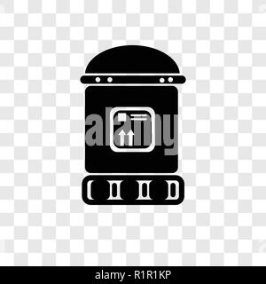 Scanner vector icon isolated on transparent background, Scanner transparency logo concept Stock Vector